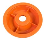 KIT LIMITADOR NYLON+PORCA DA FACA PARA ROÇADEIRA FURO 16MM
