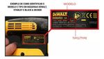 INDUZIDO 127V SERRA MÁRMORE DW862 T10 DEWALT	