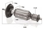 INDUZIDO 220V ESMERILHADEIRA BOSCH 1375 GWS 6-115