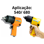 JOGO DE PALETAS P/ CHAVE DE IMPACTO 1/2 TH CH I-680 - CHIAPERINI 