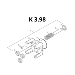 MOLA DO PISTÃO K3.98 - KÄRCHER
