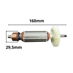 INDUZIDO 127V P/ ESM. GWS 700 - BOSCH