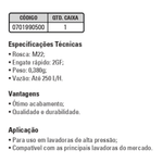 SGT-9905 PISTOLA LAVADORA DE ALTA PRESSÃO - ORIGINAL