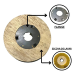 FLANGE P/ ESCOVA ENCERADEIRA CLEANER 400/510 GRANDE