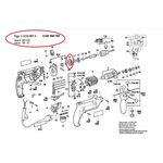 ENGRENAGEM BOSCH P/ PSB 550 RE - ORIGINAL