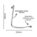 TUBO DE CARGA COMPRESSOR MC 7,6/21 L - CHIAPERINI 