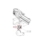 SUPORTE DO SACO RECOLHEDOR P/ASPIRADOR (SF-3000) - TRAPP
