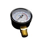 MANOMETRO VERTICAL AÇO ROSCA 1/4 - 300PSI OU 21BAR - 50MM (CHIAPERINI)