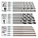 CONJUNTO DE BROCAS C/ ESTOJO METALICO 18 P - MAKITA