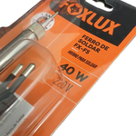 FERRO DE SOLDAR 40W 220V - FOXLUX 