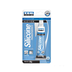 SILICONE ACÉTICO INCOLOR TRANSPARENTE 50 GR - BISNAGA TEKBOND