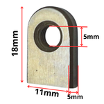 Faca Inferior Contra Faca Tesoura Chapa Bosch1506