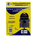 Saco Filtro Descartável Aspirador De Pó Mod Gn 22 Lavor Wash 3un