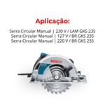 ENGRENAGEM P/ SERRA CIRC. GKS 235 - BOSCH  