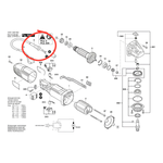 BOCAL DE CABOS P/ ESMERILHAD. ANGULAR GWS 700 - BOSCH 