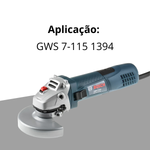 BOTÃO COMUTADOR P/ ESMERILHADEIRA GWS 7-115 - BOSCH    