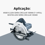  INDUZIDO COMPLETO 220V P/ SERRA CIRC. MHS700/M5801 - MAKITA 