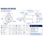 MOTOR P/ PARAFUSADEIRA GSR 12-2 - BOSCH   