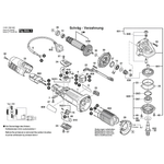 FLANGE MANCAL COM ROLAMENTO P/ ESMER. GWS 7-115 - BOSCH