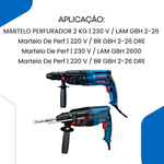 INDUZIDO P/ MARTELO DE PERF. GBH 2-26/GBH 2600 - BOSCH
