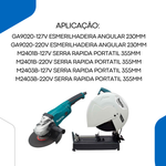 ROLAMENTO 6000ZZ P/ ESMER. GA9020/M2403B - MAKITA 