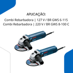  BOTÃO DE MUDANÇA P/ GWS 6-115 -  BOSCH 