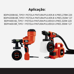 COLAR TRAVA P/ PISTOLA PINTURA/PULVER. BDPH400/BDPH200B - BD 