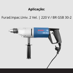  ROLAMENTO AXIAL P/ VFURAD.INPAC.UNIV. 2 VEL. GSB 30-2 - BOSCH 