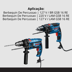  EIXO FUSO P/ FURADEIRA GSB 16 RE - BOSCH 