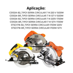  ANEL TRAVA TIPO E P/ SERRA CIRC. CS1024/CS1034/STSC1718 - BD 