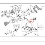  ANEL TRAVA TIPO E P/ SERRA CIRC. CS1024/CS1034/STSC1718 - BD 