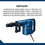  PINO CILINDRICO P/ MARTELO DE DEM. GSH11EV /GSH 11 E - BOSCH 