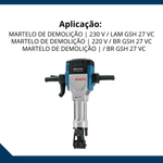 KIT 2 ORING P/ MARTELO DE DEM. GSH 27 VC - BOSCH  