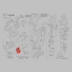 KIT 2 ORING P/ MARTELO DE DEM. GSH 27 VC - BOSCH  