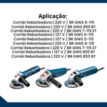  CAPA DE PROTEÇÃO P/ ESMER. GWS 6-115/ GWS 850 BT - BOSCH  