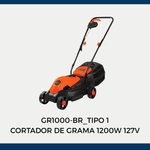 ROTOR GR1000 P/ CORTADOR GRAMA 1200W 127V - BLACK & DECKER  