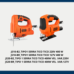 MANCAL P/ SERRA TICO T. JS10/JS20 - BLACK & DECKER
