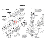 BUCHA DE ENCOSTO P/ PBH 300 E/GBH 4 DFE - BOSCH  