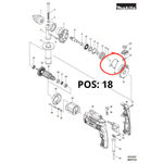 ANEL DE VEDAÇÃO P/ FURAD. DE IMP. HP1630/M8100G - MAKITA