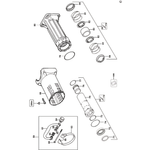 ORING 70X2 P/ MARTELO DEM. D25899K/D25951 - DEWALT  