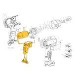 CONJ. INTERRUPTOR E MOTOR P/ PARAF. IMPACTO DCF805 - DEWALT 