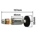 INDUZIDO 220V STANLEY SG6115-B2 TIPO1
