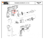 MOLA P/ FURADEIRA P/ TM505 - BLACK & DECKER 