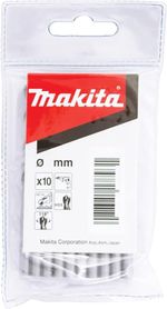 KIT COM 10 BROCAS 3,5MM AÇO RAPIDO HSS MAKITA