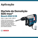  ANEL ORING P/ MARTELO DE DEMOLIÇÃO GSH 5 CE - BOSCH