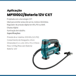 PLACA CIRCUITO PCB P/ COMPRESSOR DE AR MP100DZ - MAKITA 