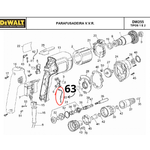 CONDUTOR P/ PARAFUSAD. DW255 - DEWALT  