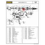 ENGRENAGEM P/ CHAVE DE IMP. DW290 - BLACK & DECKER