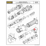  ANEL ORING 35X5 P/ MARTELO DEM. D25940K - DEWALT 