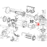 MOLA P/ ESMERILHADEIRA ANG.5 DWE4212 - DEWALT  